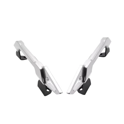 Accessoires ADV 350 accoudoir passager arrière cadre de repos pillion alu CNC argent
