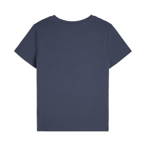 Puma Girls' Foundations Core Logo T-Shirt, Slim Fit, Baby Tee Silhouette2