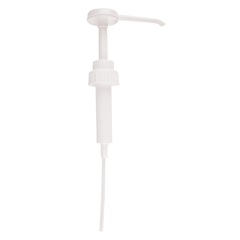 3 Stück Hygoclean Dosierpumpe DIN 45 | Kunststoff, weiß, L: 30cm, B: 5,5cm, H: 20cm, Gewindedurchmesser: 45mm, Dosierpumpe, Pumpaufsatz, Pumpspender