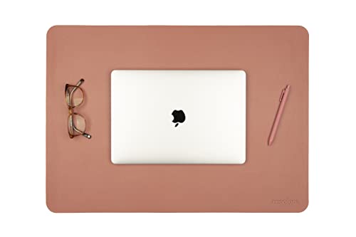 ANECDOTE Vegan Leather Desk Pad - 23.6"x17" Desk Mat for Your Office. This Quality Large Mouse Pad has Chic Elegance, Professional Look & Satisfying Touch - The Perfect Leather Mouse Pad for You!