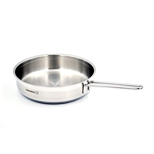 Korkmaz A1023 Alfa Stainless Steel Frypan - 26 Cm