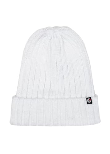 Ethika Bonnet Hathaway Blanc en maille premium avec finitions soignées de style français