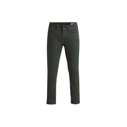 Image of Pepe Jeans Men's Straight Fit Jeans | Mid Rise | Chinox | Jeans for Man