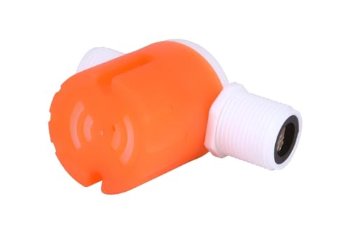 Image of WINMAX 3 /4 Inch Automatic Water Level Control Float Valve, Plastic & Stainless Steel Body, Used for Water Tank & Aquarium (orange)