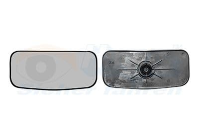 Verre de rétroviseur de précision VAN WEZEL 4391839 convexe pour Master II