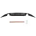 Rear Diffuser Compatible with 2016-2018 Nissan Maxima, Unpainted Black PU Splitter Spoiler Valance Under Lip Body Kit by IKON MOTORSPORTS