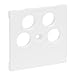 Produktbild LEGRAND, SEANO Abdeckung TV-R-SAT-SAT für Fremdfabrikate von Axing, Triax, Wisi, Hirschmann und Astro, Farbe: Ultraweiß, 765157