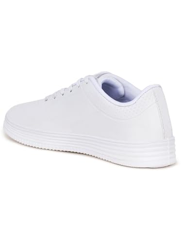 Image of ATHCO Womens Slick Doctor Shoes Women's Lace Up Sneakers Comfortable for Walking & Casual Wear Stylish Lightweight Design with Memory Foam Comfort for Health, Uniform and Nursing Footwear.