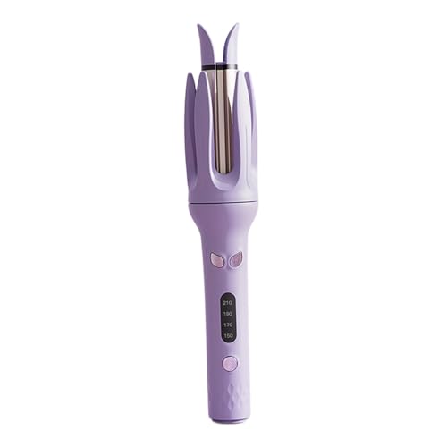 Image of Bnf 28mm Automatic Hair Curler Self Rotating Curling Iron for Ladies Girls Women violet Health & Beauty Hair Care & Styling Straightening & Curling Irons