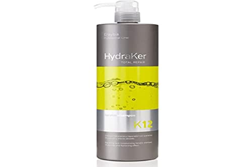 ERAYBA K12 CHAMPU Keratin HYDRAKER 1000 ML, Único, 1 l (Paquete de 1), 1000 Cover