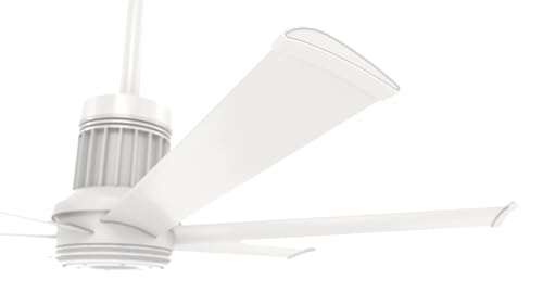 Image of Big Ass Fans i6 72 inch Smart Indoor Ceiling Fan, SenseMe Technology, High Airflow Modern Ceiling Fan, WiFi App Control, White