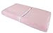 Waterproof Plush Change Pad Cover 100% Cotton Pink Velvet | no Need for Changing Pad Liner