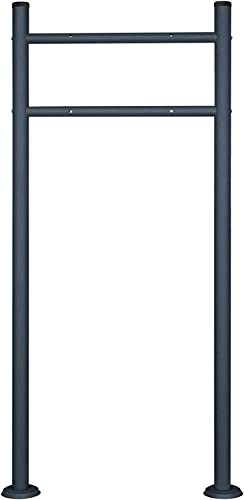 Aufun Briefkastenständer Edelstahl Universal Briefkastenständer,...