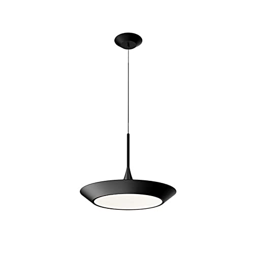 Lampe à LED minimaliste de plafond en fer suspendue pour décoration de restaurant