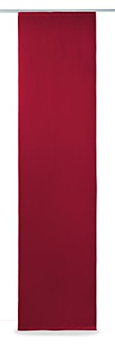 Flächenvorhang Schiebegardine Verdunklung Blackout ca. 60x245 cm Vorhang Gardine #1206 (Beere dunkel) Cover