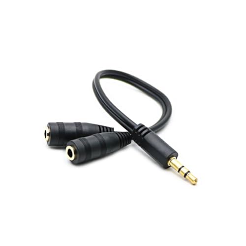 Adaptador de Audio Estéreo Macho a Hembra Jack 3.5mm miniatura 1
