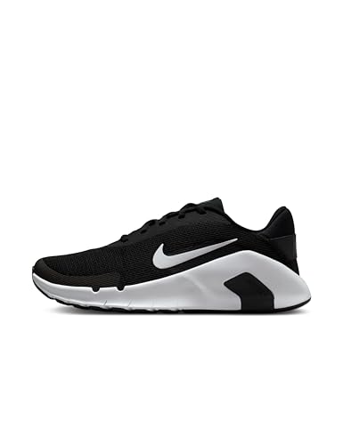 Nike Women's Flex Train EasyOn Training/Workout Shoes, Black/White-Anthracite, 9
