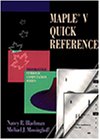 Amazon.co.jp: Maple V Quick Reference (Symbolic Computation) : Blachman ...