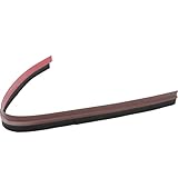 GARVALON Paraspifferi Inferiore Porta Spazzola Regolabile 99 Cm in Gomma Trasparente, Guarnizione Isolante Anti-rumore e Anti-spifferi per Porte Interne ed Esterne, Sigillante Resistente