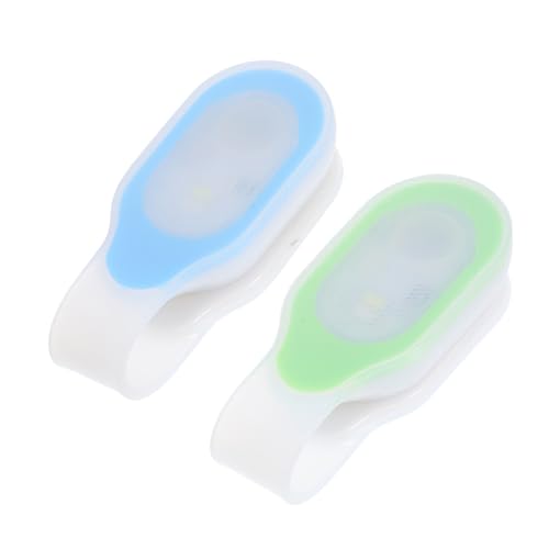 Linternas LED para correr de noche con clip magnético de silicona suave