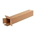 Aviditi 4424 Tall Corrugated Box, 4" Length x 4" Width x 24" Height, Kraft (Bundle of 25)
