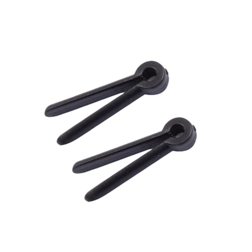 KESYOO 2Pcs Bow Peephole Holder String Stabilizer for Bow Accessories Easy Insert Archery Tool Durable Material for Every Needs Black