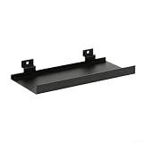 GLFLOW Wandmontiertes Eisen-Lattenregal zur Aufbewahrung und Präsentation, robuste Konstruktion, um Gegenstände ordentlich zu organisieren, Maße: 25 x 12, 5 x 3, 5 cm (1 Stück)