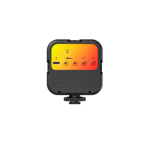SJCAM C400 mini luz LED con batería recargable para iluminación de vídeo 4