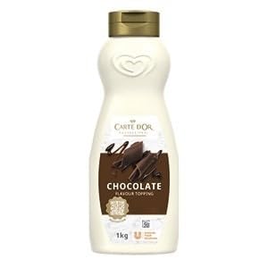 Sirope de chocolate CARTE D’OR - 1kg | Topping Profesional para Postres, Helados y Cafetería