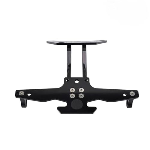 BTCTLPLMKK スズキ GSX250R 用 バイクナンバープレートホルダー 折りたたみ式ショートテールブラケット バイク用 ナンバープレートステー(Without Lamp Bracket1)