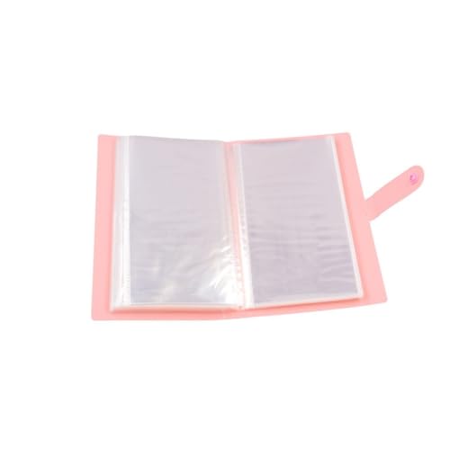 Álbum para colección de billetes 50 páginas rosa miniatura 4