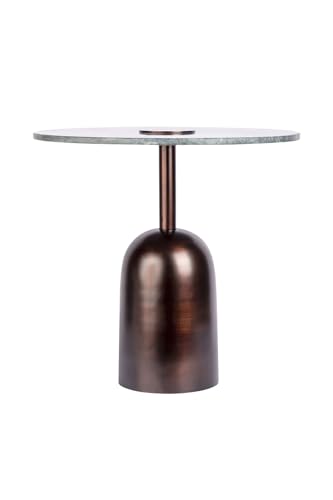 Qiyano Edler Beistelltisch Inola Grün - Luxus Marmorplatte, Robustes Edelstahlgestell, Wohnzimmer, â€¦ – Miniatur