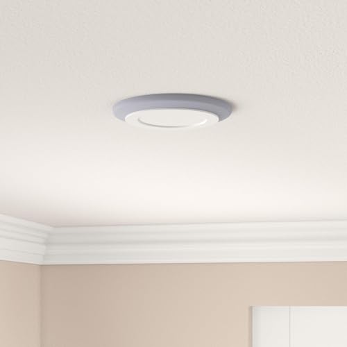 Image of D'Mak 9 Watt 6+3 Round Conceal LED Panel Light Color-White, Pink Pack of 4