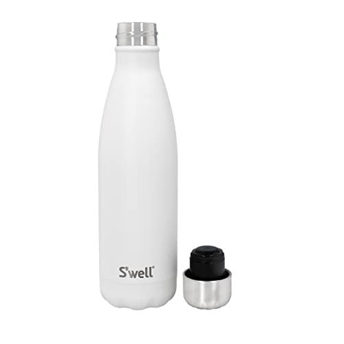 S'well Original Vacuum-Insulated Water Bottle, Moonstone, 500ml, Keeps Drinks Cold and Hot - Image 3