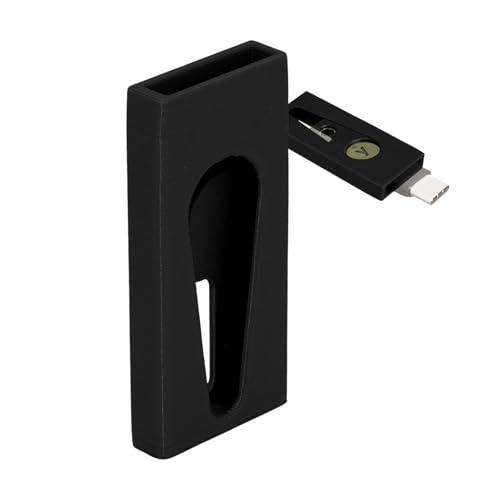 SplashNColor 2FA Schutzhülle kompatibel mit Yubikey 5C und 5C NFC USB C Sicherheitsschlüsseln, schlanke, schlanke Schutzhülle für verbesserten Schutz, Schwarz SplashNColor 2FA Schutzhülle kompatibel mit Yubikey 5C und 5C NFC USB C Sicherheitsschlüsseln, schlanke, schlanke Schutzhülle für verbesserten Schutz, Schwarz