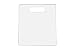 Marketing Holders Acrylic Fast T Shirt Folding Board Laundry Organizer 11" x 12" (Clear)