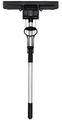 Image of PVA Sponge Squeeze Mop for Floor Cleaning | Built-in Squeegee Roller Mop | Super Absorbent Sponge Head | Adjustable Telescopic Handle | Hands-Free Wringing Mop for Kitchen, Bathroom, Tiles & Home