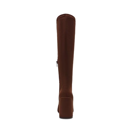 Steve Madden Women's Lizah Fashion Boot, Chocolate, 9.5