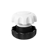 EZY DOSE Crush Pill, Vitamins, Tablets, Crusher and Grinder with Storage Compartment, Kids, Pets, Elderly, Effortlessly Crushes Medications into Fine Powder, Easy-to-Use Design, Black, BPA Free