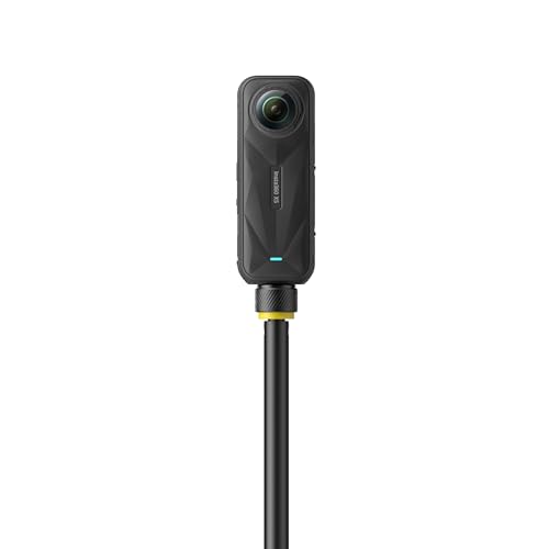 Image of Insta360 2-in-1 Selfie Stick + Throwpod, Auto-Unfolding Legs, 1 /4 inch Mount, Compatible with Ace, Ace Pro, Ace Pro 2, Flow, Flow 2 Pro, Flow 2, Flow Pro, GO 3, GO 3S, GO Ultra, ONE X2, X3, X4, X5
