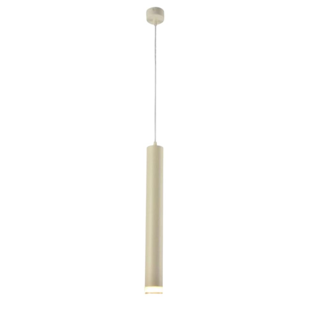 ENTHERONIC Nordic Simple Pendant Light LED Long Tube Hanging Light Aluminum Small Chandelier IP65 Waterproof Hanging Lamp Energy-saving Anti-Rust Cylinder Lantern For Entryway Bathroom Vanity Corridor