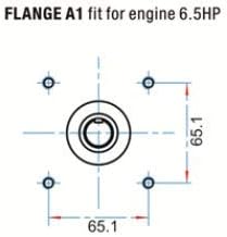 SAE J609 Mounting Flange Diagram