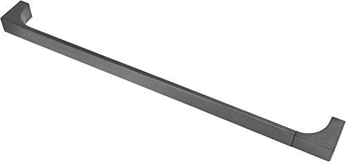 Keuco Badetuchhalter 600 mm Edition 11 schwarz-Chrom gebürstet