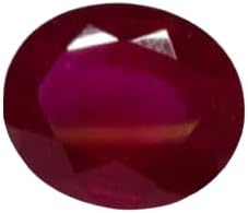 Piedra de corte ovalada de rubí suelta piedra natal de julio piedra de nacimiento natural suelta para hacer joyas | anillo | pendiente | colgante,