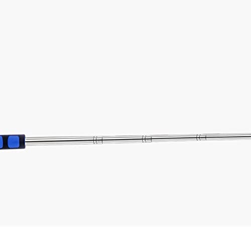 Gshllo Blue Stainless Steel Telescopic Handhold Flag Pole Portable Banner Pole Mini Telescoping Flagpole For Guide Teacher #TOP4