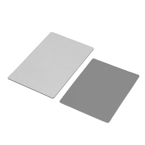 2 Pcs Embossing Mat Set Polycarbonate Plastic and Silicone Pads for Die Cutting Machine Impressions for All Machines