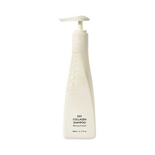 Treecell Day Collagen Shampoo, Morning of Resort, 12.2 fl oz (360 ml) | Volumizing & Hydrating with Low-Molecular Collagen
