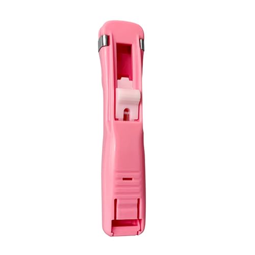 Dispensador de clips de almeja, carpeta con clips para fijar papel, encuadernación, documentos, tareas, oficina en casa