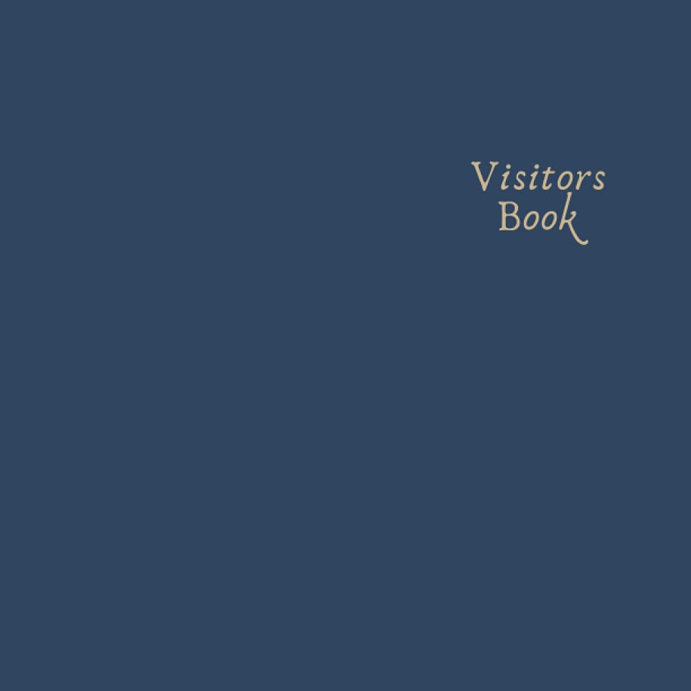 Visitors Book: Large Design Visitor Log Book, Visitor Register, Visitor Notebook Guest Sign-In Register Book