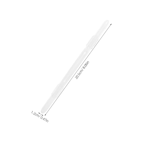 SHOWERORO Long-Lasting Plastic Binder Spine Clips 20pc Set Notebook Binder Inserts Spine Filing Inserts for Daily Use - Image 2